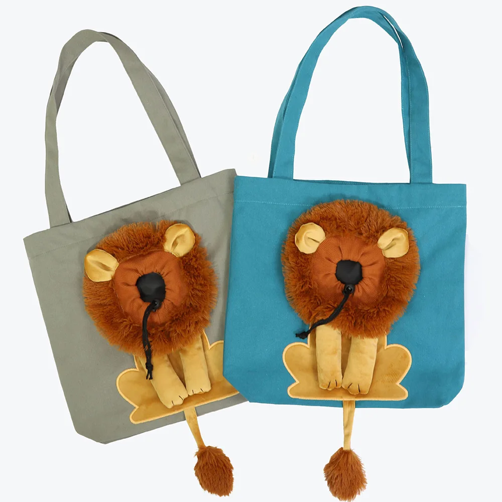 Cat Bag Lion Funny Cute Pet Outside Traveling Tote Bags Creative Design Shoulder Handbag
Cat Bag Lion Funny Cute Pet Outside Traveling Tote Bags Creative Design Shoulder Handbag