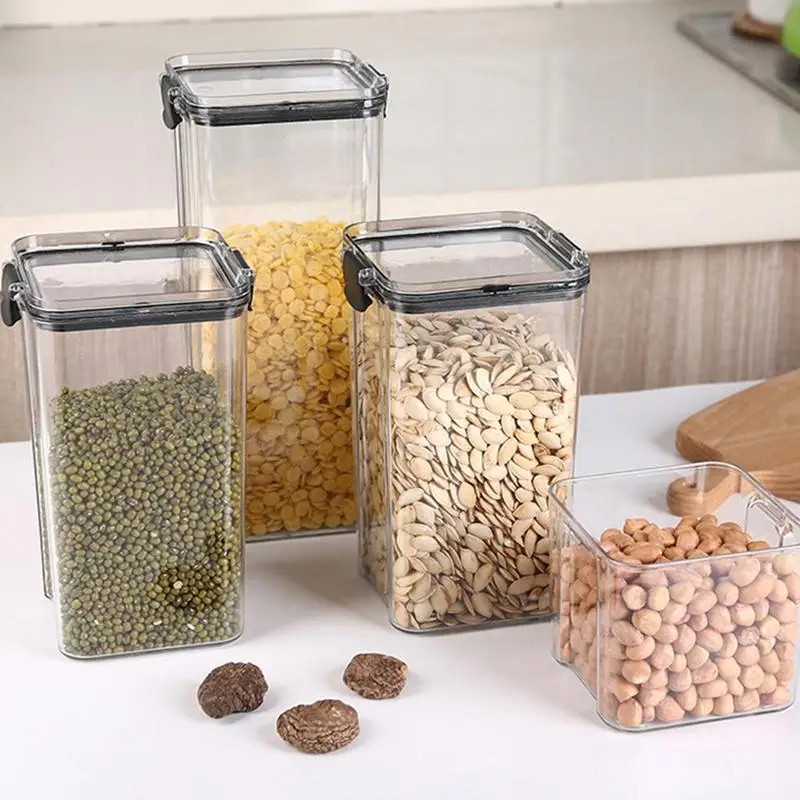 Kitchen Storage Organizer PP High Quality Food Container Kitchen Refrigerator Noodle Box Multigrain Storage Box Tank 460~1800ml
Kitchen Storage Organizer PP High Quality Food Container Kitchen Refrigerator Noodle Box Multigrain Storage Box Tank 460~1800ml