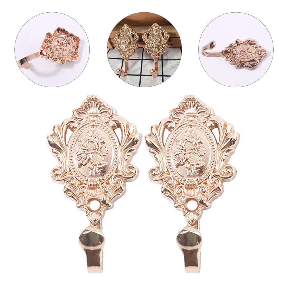 2Pcs Delicate Decorative Personalized Wall Mounted Hangers Drapery Tiebacks Curtain Hooks Coat Hooks
2Pcs Delicate Decorative Personalized Wall Mounted Hangers Drapery Tiebacks Curtain Hooks Coat Hooks