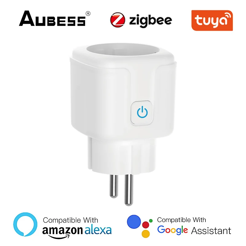 New Zigbee Socket EU Plug Adapter Tuya Smart Home Wireless Remote Control Smart Socket Power Outlet Support Google Home Alexa
New Zigbee Socket EU Plug Adapter Tuya Smart Home Wireless Remote Control Smart Socket Power Outlet Support Google Home Alexa