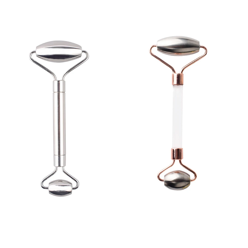 Stainless Steel Massager Roller Gua Sha Face Roller Skin Care Beauty Tool Face Anti-Aging Massager Neck Anti Wrinkle
Stainless Steel Massager Roller Gua Sha Face Roller Skin Care Beauty Tool Face Anti-Aging Massager Neck Anti Wrinkle