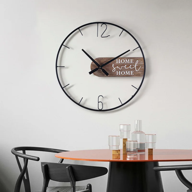 Simple Fashion Creative Wall Clock Wall-mounted Quartz Clock Living Room Home Silent Clock Study Room Decoration Clock
Simple Fashion Creative Wall Clock Wall-mounted Quartz Clock Living Room Home Silent Clock Study Room Decoration Clock