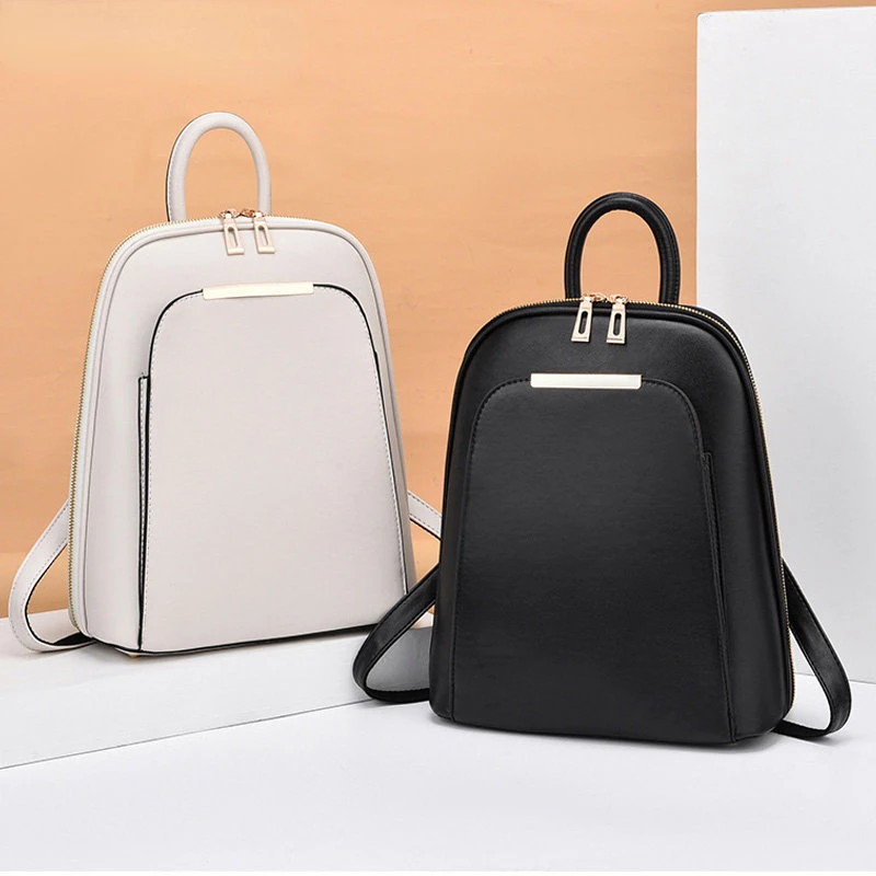 Women's Backpack 2023 New Travel Large Backpacks PU Leather Handbag Schoolbag for Girls Women's Bag Female Shoulder Back Mochila
Women's Backpack 2023 New Travel Large Backpacks PU Leather Handbag Schoolbag for Girls Women's Bag Female Shoulder Back Mochila