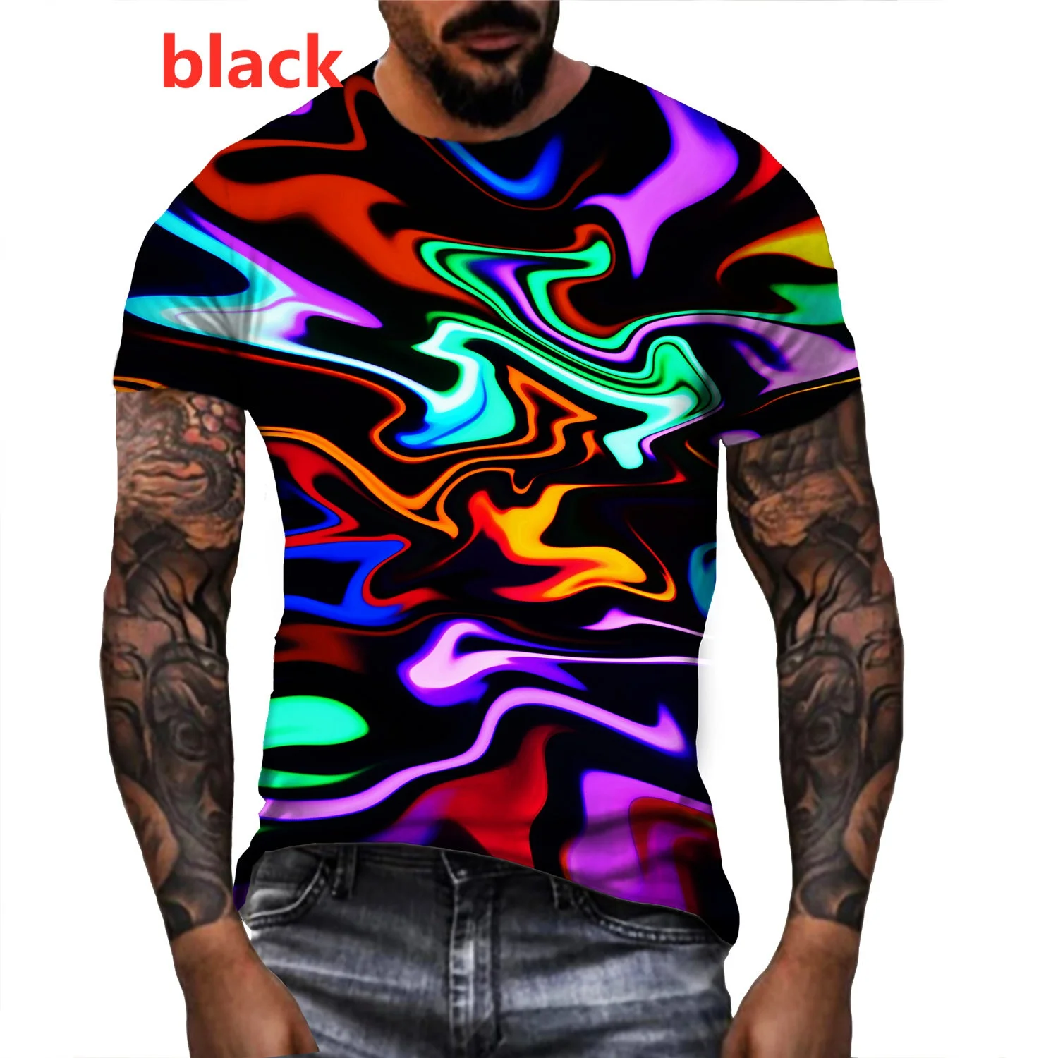 Hipster 3D Printing T Shirt Vertigo Hypnotic Funny Short Sleeved Tees Men/women Fashion Tops Hip Hop Tee
Hipster 3D Printing T Shirt Vertigo Hypnotic Funny Short Sleeved Tees Men/women Fashion Tops Hip Hop Tee