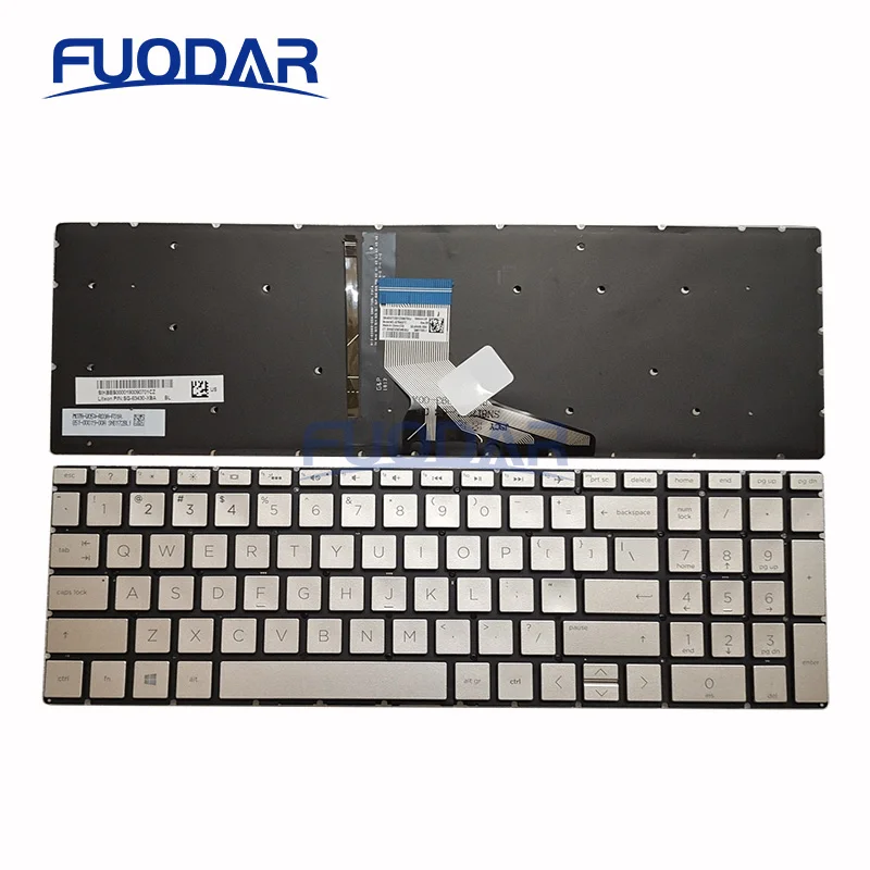 

US Laptop Keyboard For HP Pavilion 15-DA 15-DB 15-DX 15-DR TPN-C135 TPN-C136 250 255 G7 15S-DU 15S-DY 15-DY 15-DW 15-CS TPN-C139