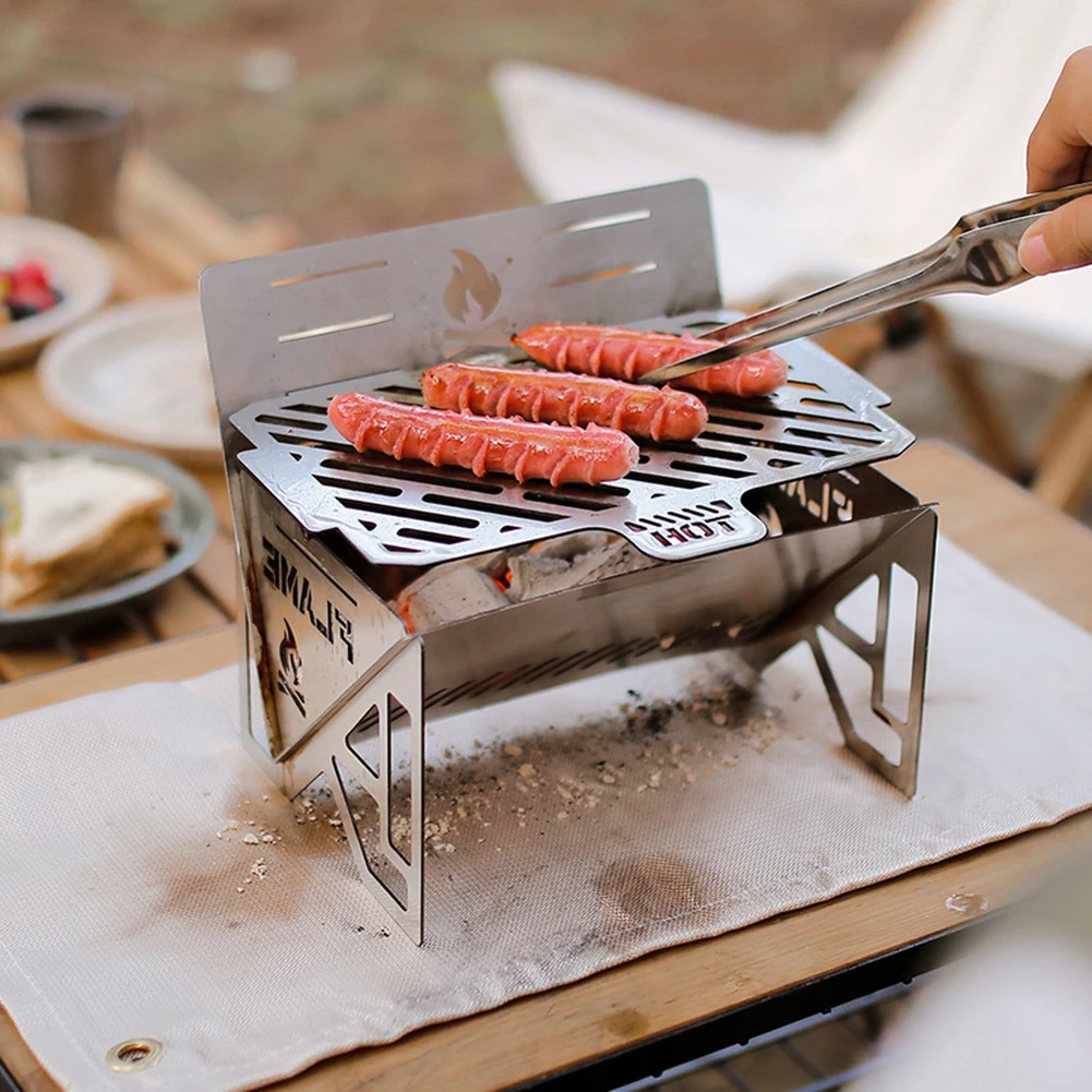Folding Charcoal BBQ Barbecue Grill Picnic Travel Camping Outdoor Travel Cooking Folding Stove Barbecue Party Hiking Equipment
Folding Charcoal BBQ Barbecue Grill Picnic Travel Camping Outdoor Travel Cooking Folding Stove Barbecue Party Hiking Equipment