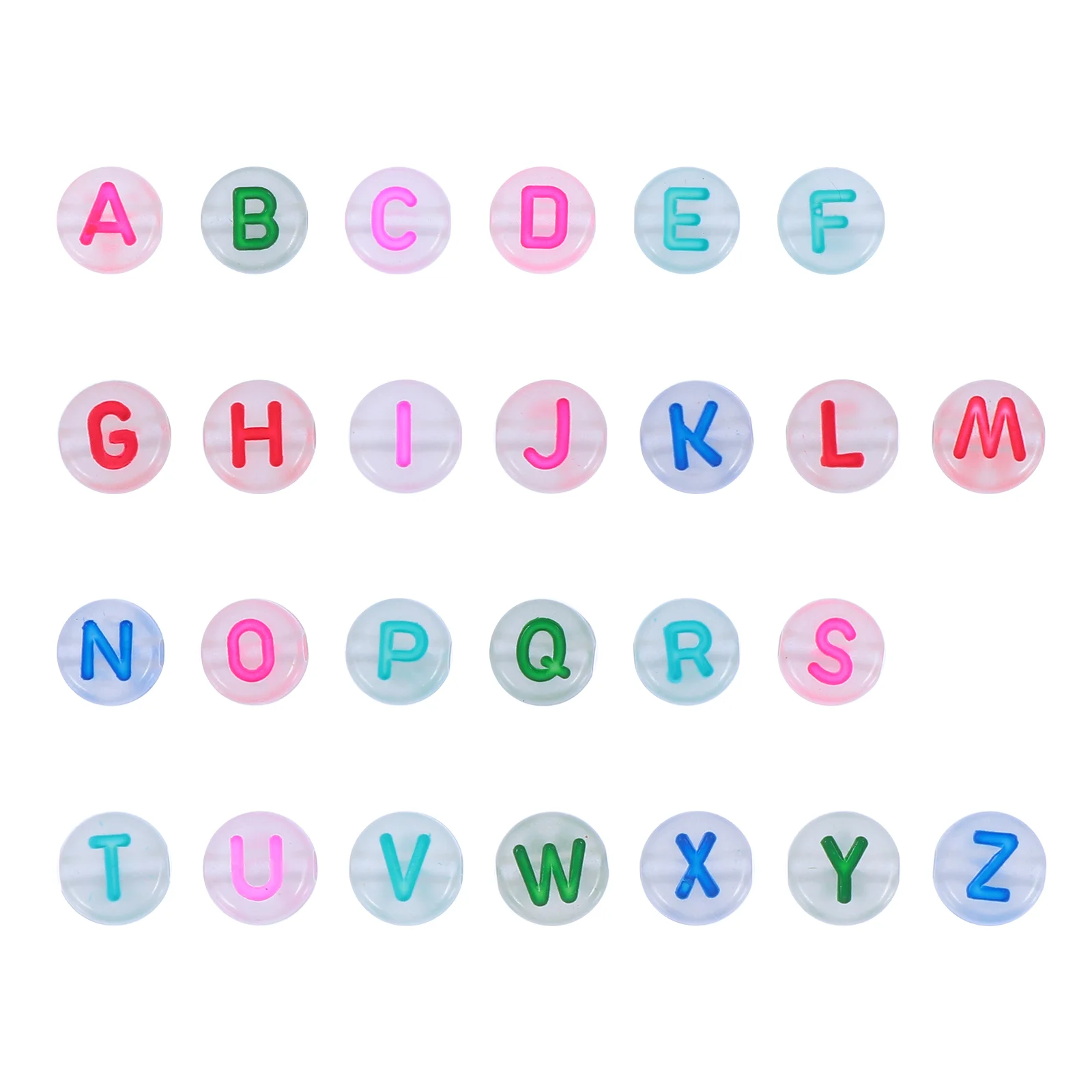 Beads Luminous Letter Alphabet Spacer Bracelet Friendship Jade Colourful Crystal Charms Loose Z A Bead Disc Round Flat Acrylic
Beads Luminous Letter Alphabet Spacer Bracelet Friendship Jade Colourful Crystal Charms Loose Z A Bead Disc Round Flat Acrylic