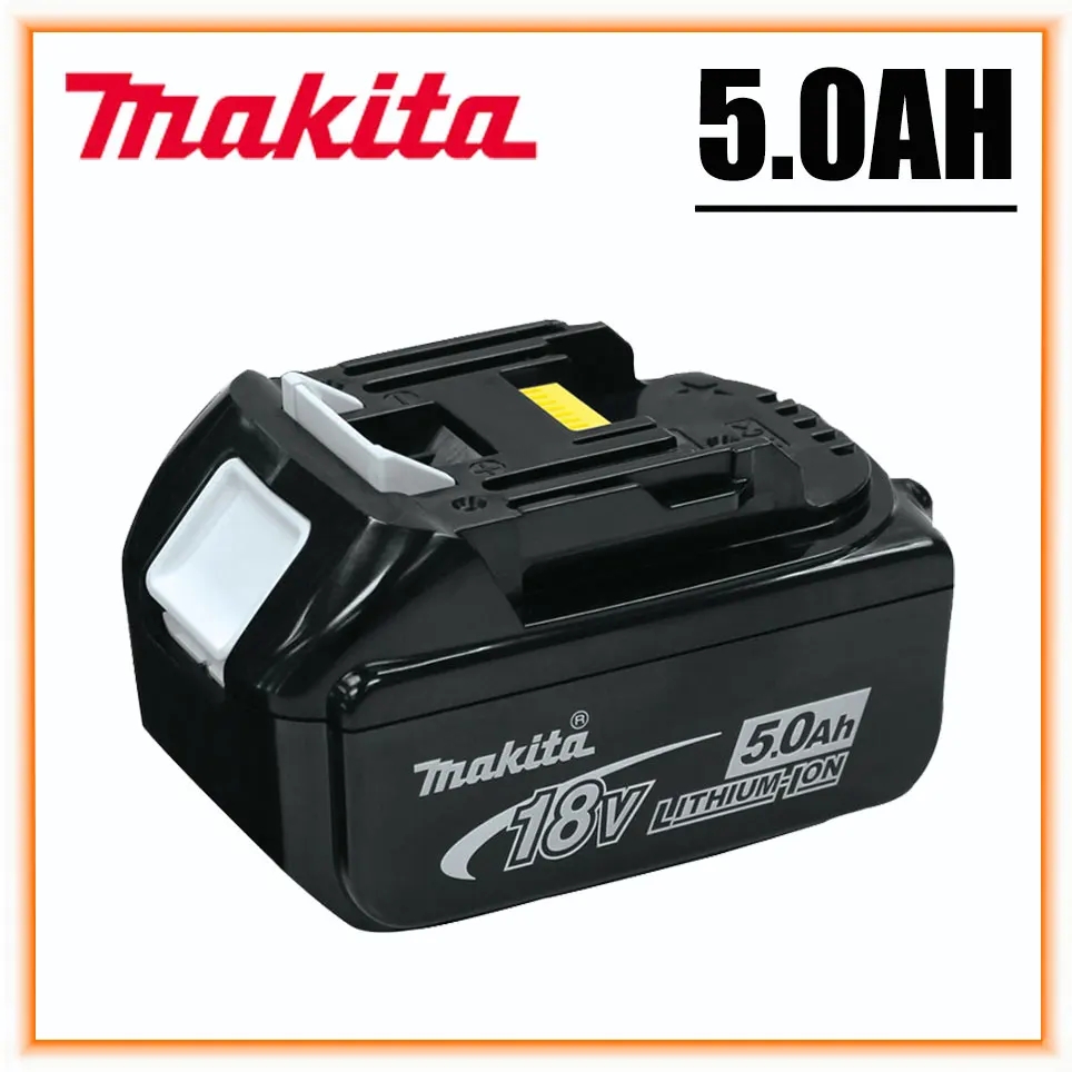 100% Original Makita 18V 5.0Ah Rechargeable Power Tools Battery with LED Li-ion Replacement LXT BL1860B BL1860 BL1850
100% Original Makita 18V 5.0Ah Rechargeable Power Tools Battery with LED Li-ion Replacement LXT BL1860B BL1860 BL1850