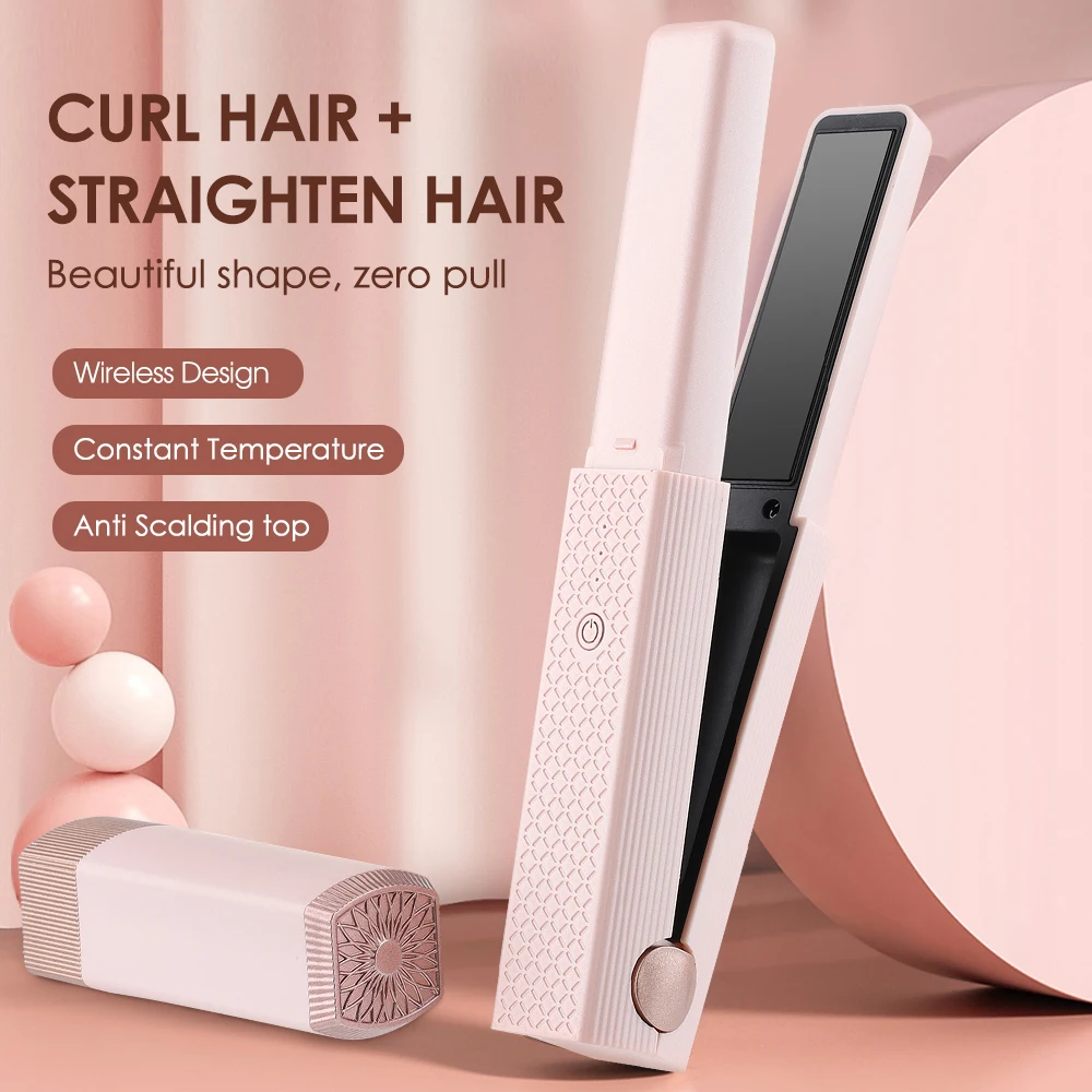2022 Newest Portable Mini Hair Straightener USB Rechargeable Cordless Iron Hair Straightener Hair Curler Curling
2022 Newest Portable Mini Hair Straightener USB Rechargeable Cordless Iron Hair Straightener Hair Curler Curling