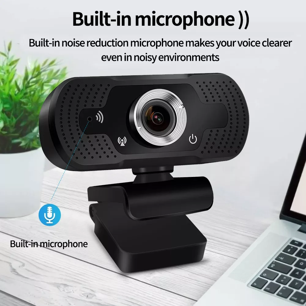 Webcam Camera With Mic For Computer PC Laptop Desktop USB HD Video Web Camera Laptop Mini Camera Noise Canceling
Webcam Camera With Mic For Computer PC Laptop Desktop USB HD Video Web Camera Laptop Mini Camera Noise Canceling