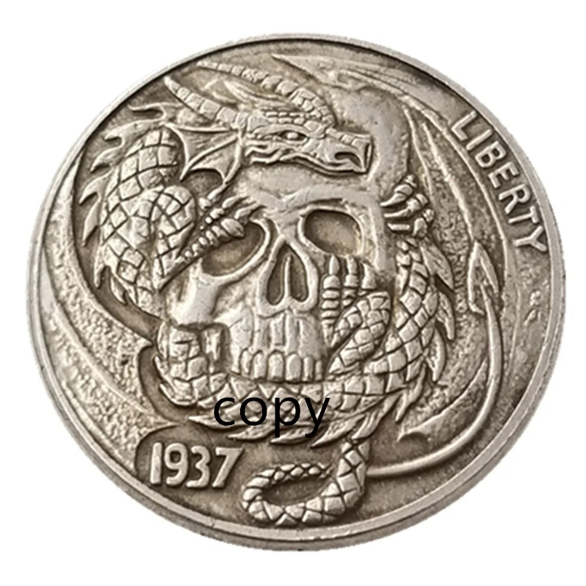 Dragon Skeleton HOBO COIN Rangers COIN US Coin Gift Challenge REPLICA Commemorative Coin - REPLICA Coin Medal Coins Collection
Dragon Skeleton HOBO COIN Rangers COIN US Coin Gift Challenge REPLICA Commemorative Coin - REPLICA Coin Medal Coins Collection