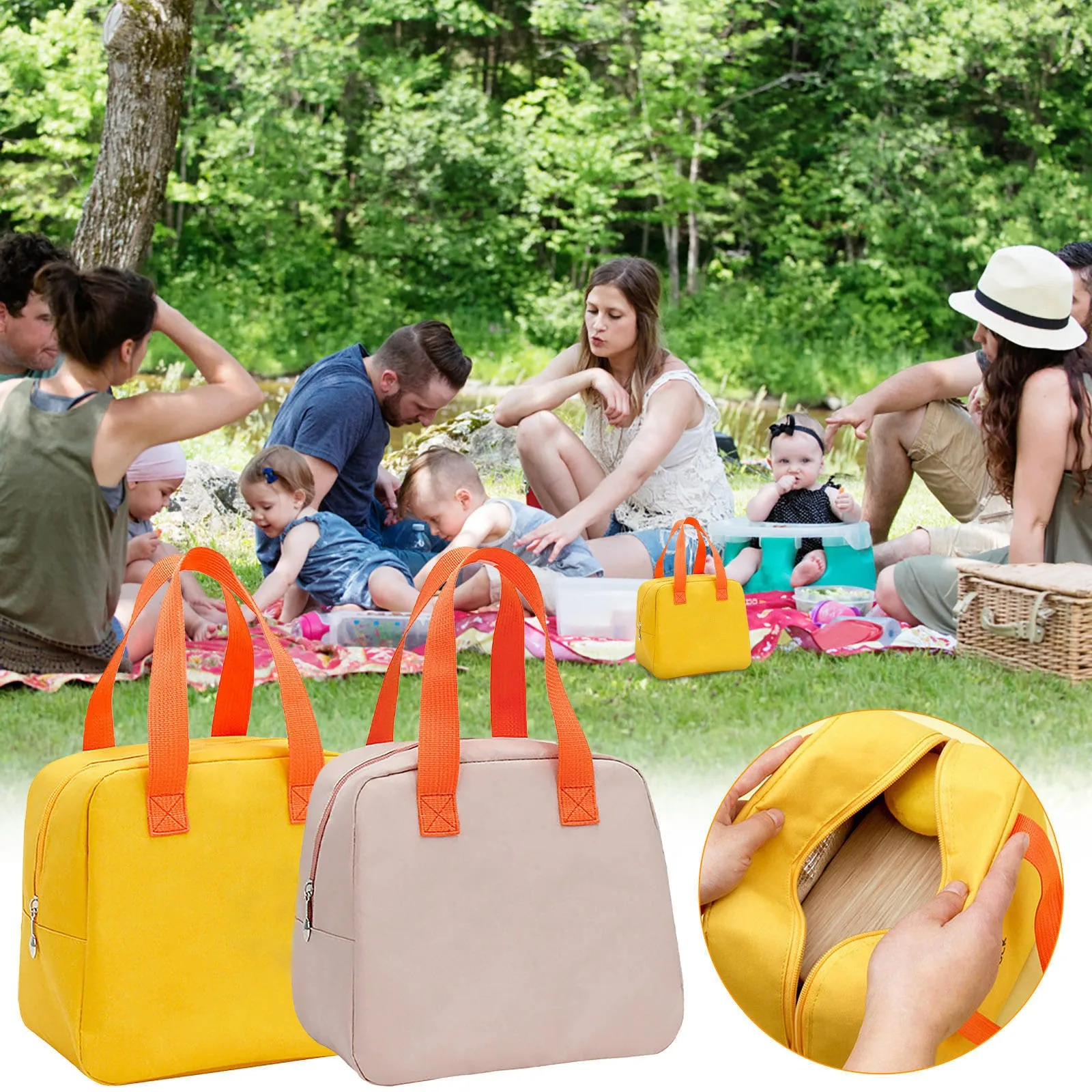 Сумка для ланча, изолированная сумка для ланча, одноразовые контейнеры для хранения пищевых продуктов, многоразовые откидные плотные конте...
Сумка для ланча, изолированная сумка для ланча, одноразовые контейнеры для хранения пищевых продуктов, многоразовые откидные плотные конте...