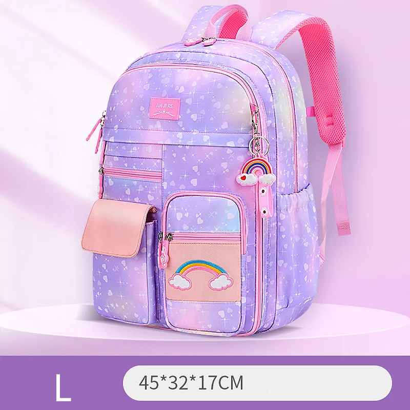 Waterproof Children Schoolbag 2024 New Primary Backpack Cute Colorful Bags for Girls Princess Bag Mochila Femenina
Waterproof Children Schoolbag 2024 New Primary Backpack Cute Colorful Bags for Girls Princess Bag Mochila Femenina