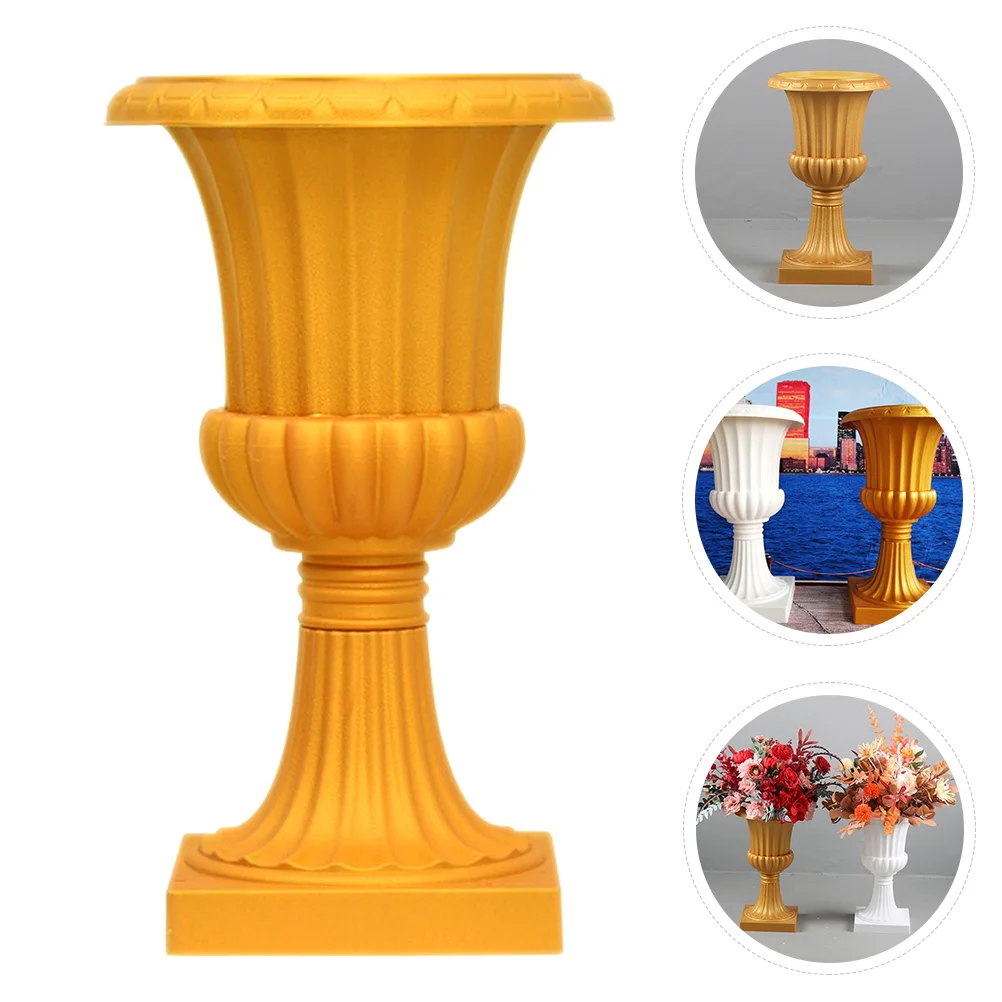 Flower Planter Urn Pot Column Wedding Outdoor Vase Standpillar Front Flowerpot Classic Door Planters Roman Pots Decorative
Flower Planter Urn Pot Column Wedding Outdoor Vase Standpillar Front Flowerpot Classic Door Planters Roman Pots Decorative