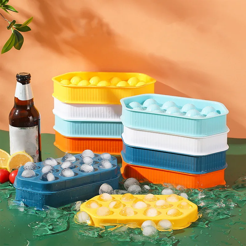 Rhombus Ice Cube Mold Ice Tray Mold Ice Maker DIY Household Refrigerator Round Ice Hockey Ice Box 13 Grid Food Grade Silicone
Rhombus Ice Cube Mold Ice Tray Mold Ice Maker DIY Household Refrigerator Round Ice Hockey Ice Box 13 Grid Food Grade Silicone