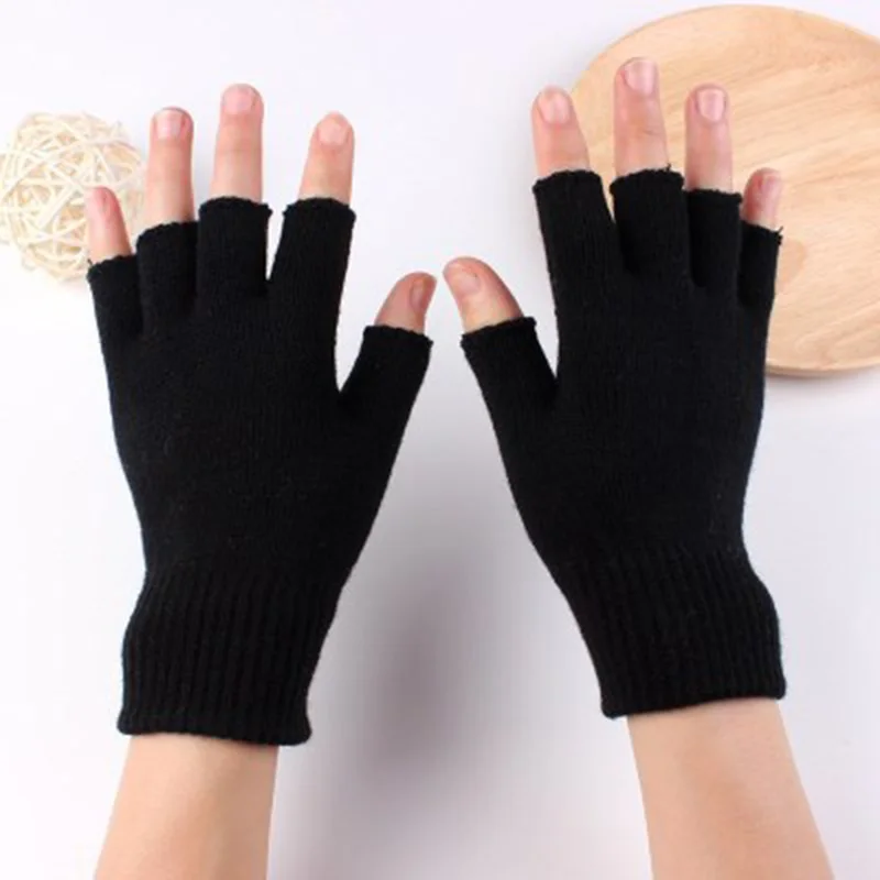 Fashion Black Half Finger Touch Screen Elastic Gloves Winter Men Women Riding Bicycle Writing Warm Half Finger Climbing Gloves
Fashion Black Half Finger Touch Screen Elastic Gloves Winter Men Women Riding Bicycle Writing Warm Half Finger Climbing Gloves