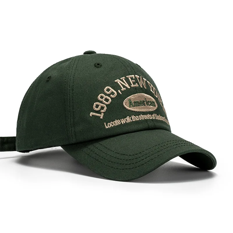 Premium Quality Dad Hat Unisex Baseball Cap for Women & Men Low Profile Cotton and Denim Hat 1989 Letters Embroidered 5 Colors
Premium Quality Dad Hat Unisex Baseball Cap for Women & Men Low Profile Cotton and Denim Hat 1989 Letters Embroidered 5 Colors
