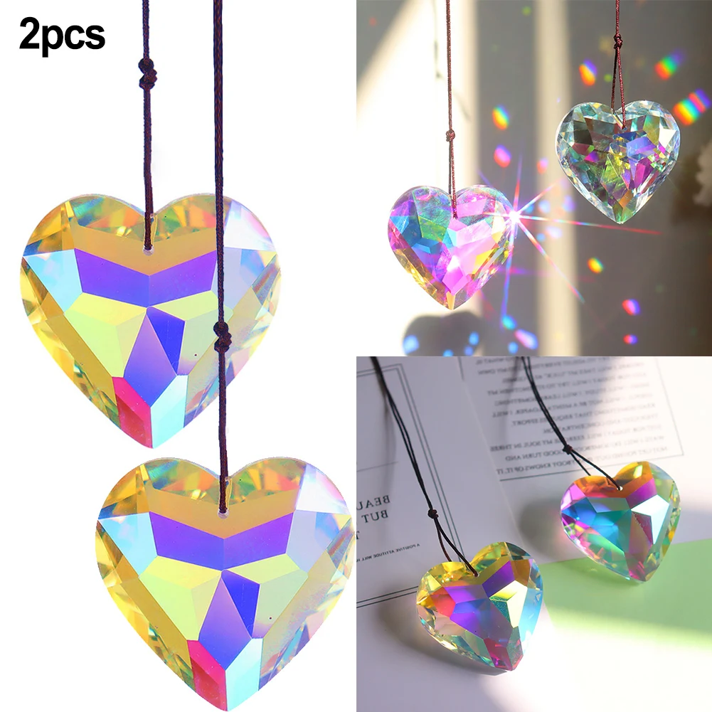 Heart Light Catcher Glass Rainbow Maker Crystal Wind Chimes Garden Decoration Hanging Decor For Kids Room Windo Home Decoration
Heart Light Catcher Glass Rainbow Maker Crystal Wind Chimes Garden Decoration Hanging Decor For Kids Room Windo Home Decoration