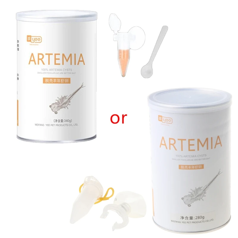 200ml/500ml Aquarium Tropic Fish Food Artemia Shelling Eggs Brine Shrimp Shelling Eggfood for Feeding Baby Fishes Drop Shipping
200ml/500ml Aquarium Tropic Fish Food Artemia Shelling Eggs Brine Shrimp Shelling Eggfood for Feeding Baby Fishes Drop Shipping