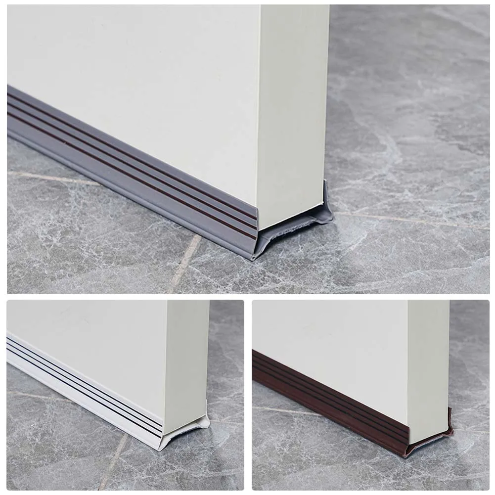 93*5cm Waterproof Seal Strip Draught Excluder Stopper Door Bottom Guard Double Silicone Rubber Seal Dustproof Soundproof
93*5cm Waterproof Seal Strip Draught Excluder Stopper Door Bottom Guard Double Silicone Rubber Seal Dustproof Soundproof