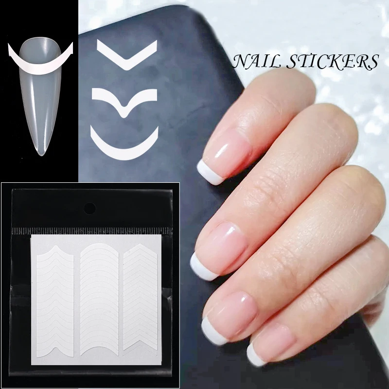 3D nail art sticker white slim wave polish smile strips Frentch style nail accesoires nail seal lines YJ067
3D nail art sticker white slim wave polish smile strips Frentch style nail accesoires nail seal lines YJ067