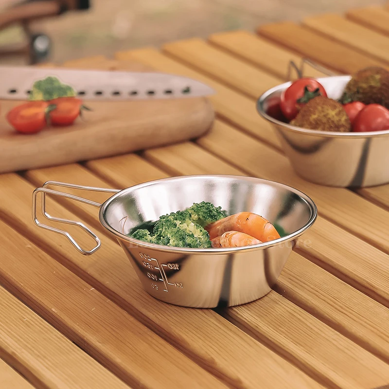 Outdoor 304 Stainless Steel Sheila Bowl Camping Open Fire Beaker Picnic Rice Bowl Tableware Fixed Long Handle Dinner Bowl
Outdoor 304 Stainless Steel Sheila Bowl Camping Open Fire Beaker Picnic Rice Bowl Tableware Fixed Long Handle Dinner Bowl