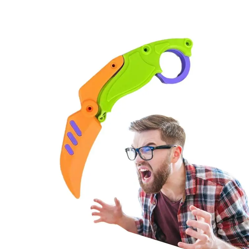 Gravity Toy Knife 3D Mini Carrot Knife Toy For Kids Gravity Toy For Home Classroom Company Office Anywhere Else Forearm Finger
Gravity Toy Knife 3D Mini Carrot Knife Toy For Kids Gravity Toy For Home Classroom Company Office Anywhere Else Forearm Finger