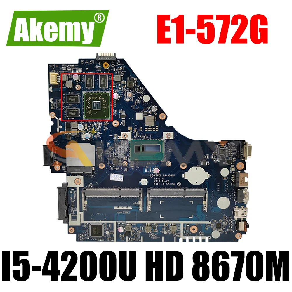 Материнская плата AKEMY V5WE2 LA-9531P Rev 1A для ноутбука Acer ASPIRE, модель I5-4200U, процессор HD 8670M 2G DDR3L NBMFP11005
Материнская плата AKEMY V5WE2 LA-9531P Rev 1A для ноутбука Acer ASPIRE, модель I5-4200U, процессор HD 8670M 2G DDR3L NBMFP11005