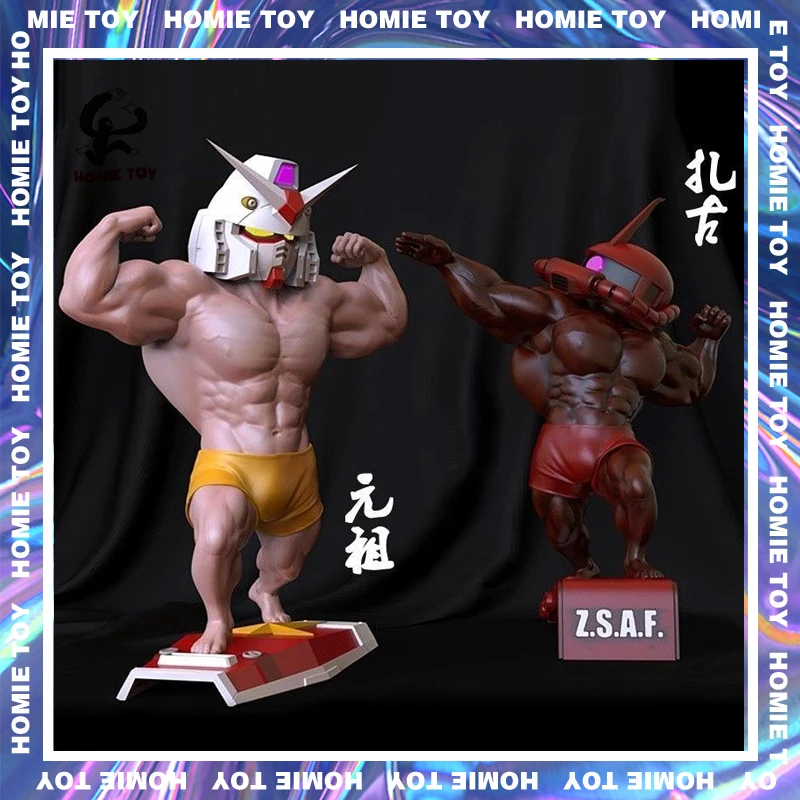 Gundam Figure Muscle Zaku Protein Powder Muscle Man Prototype Zaku Early Type Action Figurine PVC Collection Model Figure Toys
Gundam Figure Muscle Zaku Protein Powder Muscle Man Prototype Zaku Early Type Action Figurine PVC Collection Model Figure Toys