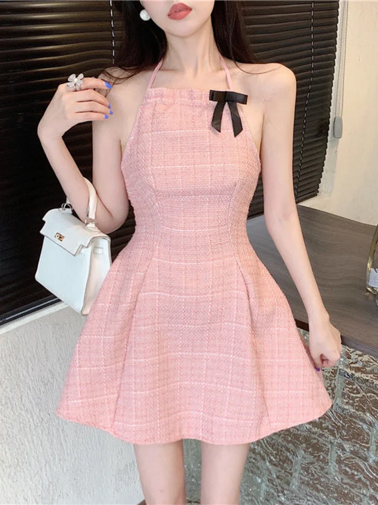 High Quality Fashion Casual Small Fragrance Dresses For Women 2022 Korean Sweet Elegant Sexy Summer Dress Mini RobesVestidos
High Quality Fashion Casual Small Fragrance Dresses For Women 2022 Korean Sweet Elegant Sexy Summer Dress Mini RobesVestidos