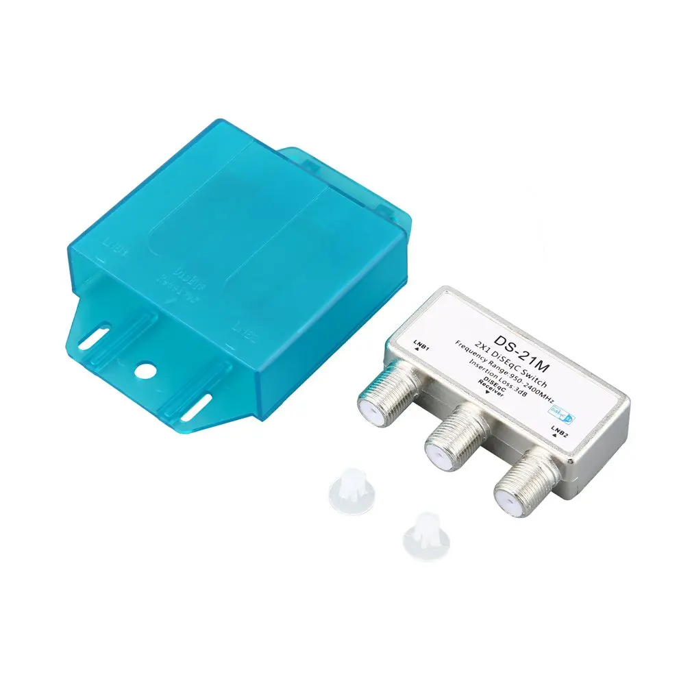 Water Proof Diseqc Switch Rainproof Two-in-one - Switch 2 in 1 Digital X-21M Compatible with More Types of Satellite Receiver
Water Proof Diseqc Switch Rainproof Two-in-one - Switch 2 in 1 Digital X-21M Compatible with More Types of Satellite Receiver