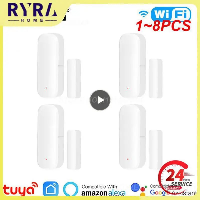 1~8PCS Tuya WiFi Door Sensor Open/Close Detector Window Door Sensor APP Remote Control Linked Alarm Smartlife Support Alexa
1~8PCS Tuya WiFi Door Sensor Open/Close Detector Window Door Sensor APP Remote Control Linked Alarm Smartlife Support Alexa