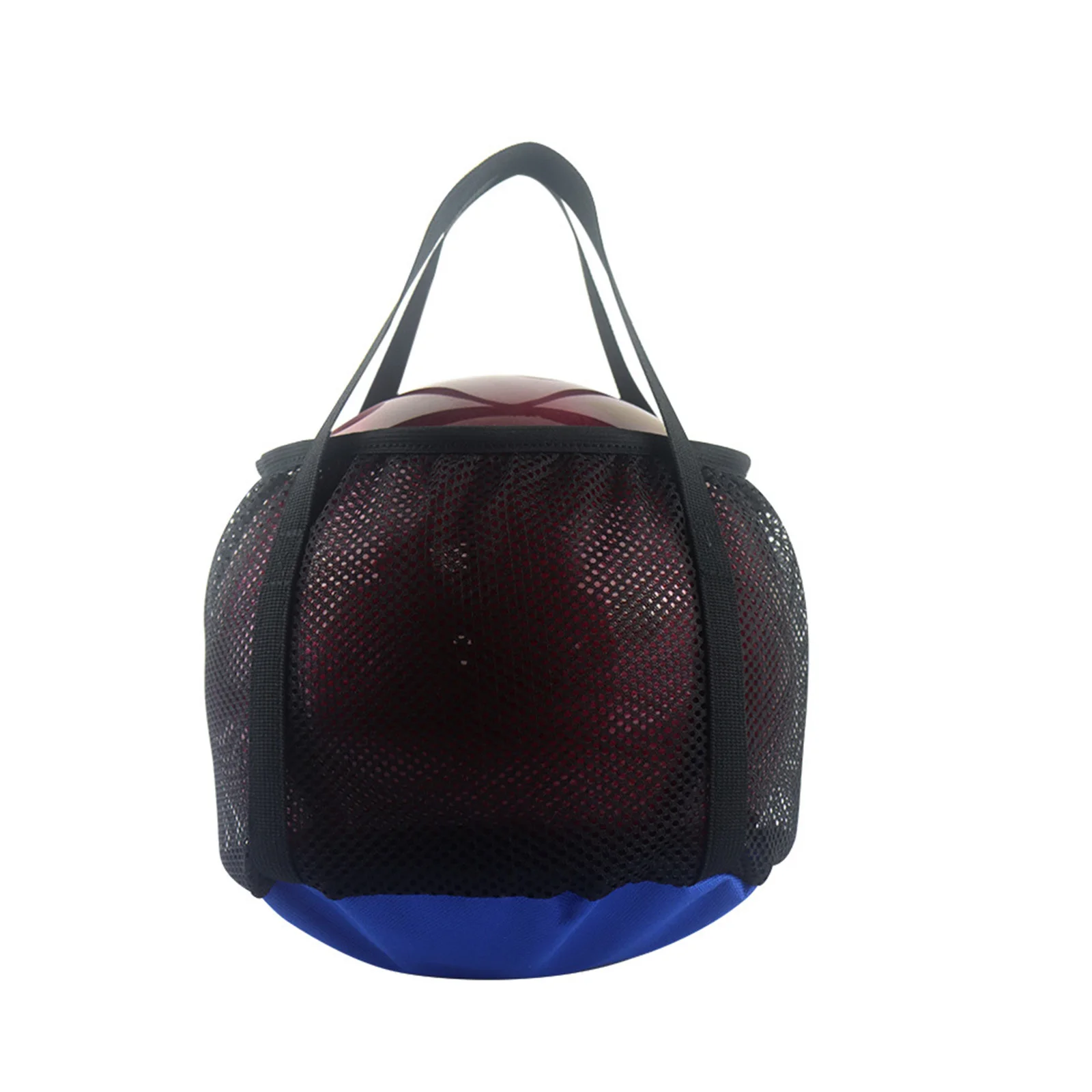 

Single Bowling Tote Bag Men\\'S Sports Bowling Ball Bag Practical Bowling Accessories With Handle Elastic Cord Closure Tools