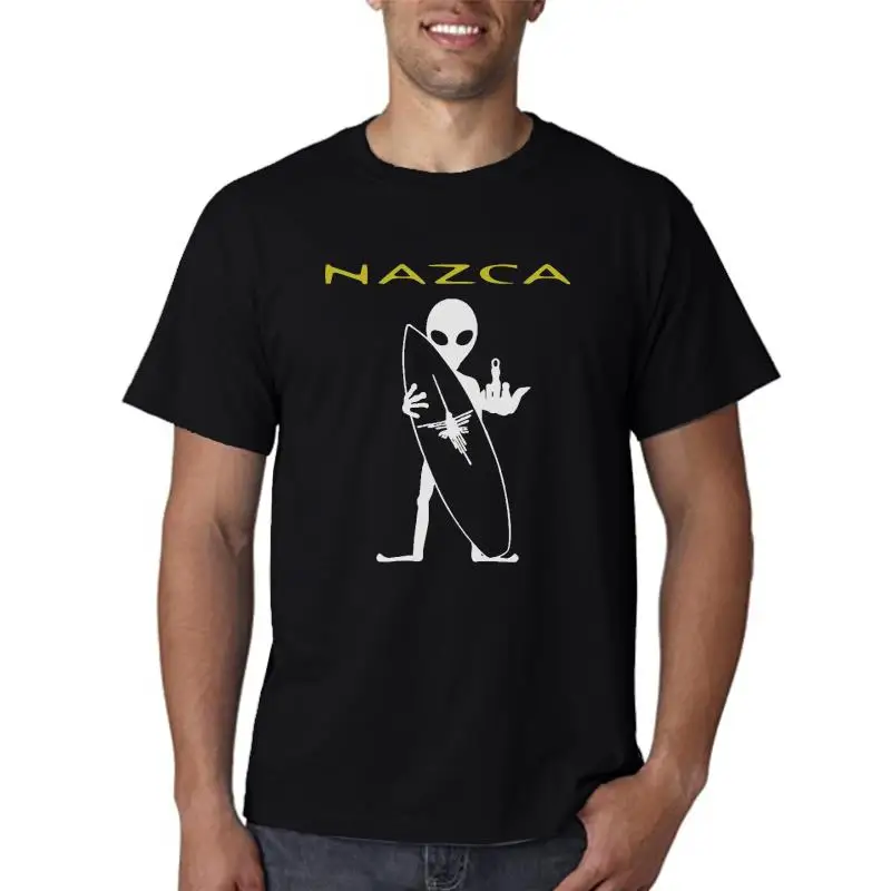 Alien Surf T Shirt NEW Graphic Design Tee Nazca ( S - 5XL ) Comfortable t shirtCasual Short Sleeve TEE 2022 hot tees
Alien Surf T Shirt NEW Graphic Design Tee Nazca ( S - 5XL ) Comfortable t shirtCasual Short Sleeve TEE 2022 hot tees