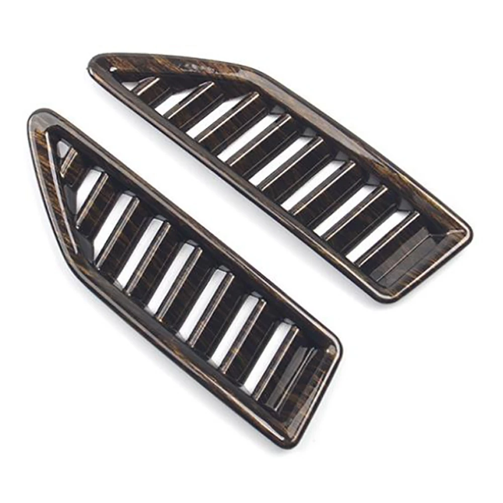 Wood Grain for Ford Ranger Everest Endeavor 2015+ Middle Dashboard Air Outlet Vent Cover Trim Decorator Car Accessories
Wood Grain for Ford Ranger Everest Endeavor 2015+ Middle Dashboard Air Outlet Vent Cover Trim Decorator Car Accessories