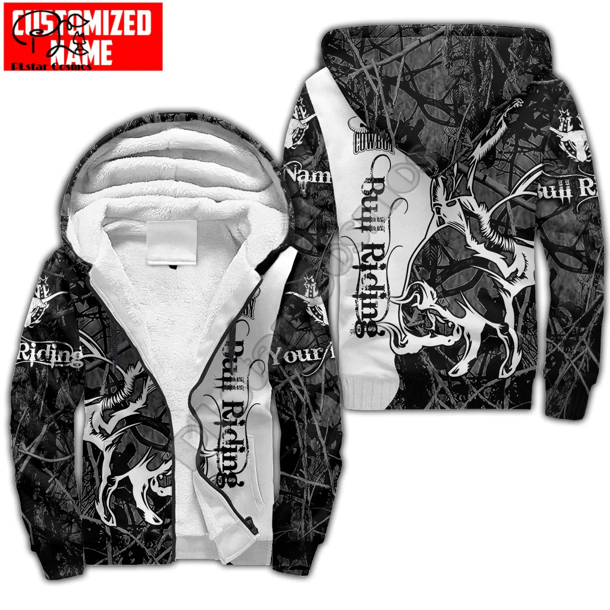 Custom Name Animal Sports Rodeo Bull Riding Cowboy Tattoo 3DPrint Men/Women Streetwear Winter Warm Coat Fleece Jacket Hoodies X2
Custom Name Animal Sports Rodeo Bull Riding Cowboy Tattoo 3DPrint Men/Women Streetwear Winter Warm Coat Fleece Jacket Hoodies X2