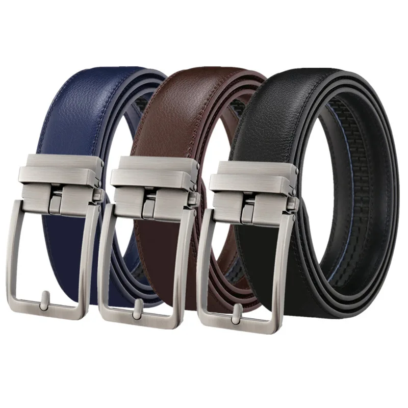 LannyQveen New Style Men's Automatic buckle belts Genuine Leather belts for man High Quality wholesale
LannyQveen New Style Men's Automatic buckle belts Genuine Leather belts for man High Quality wholesale