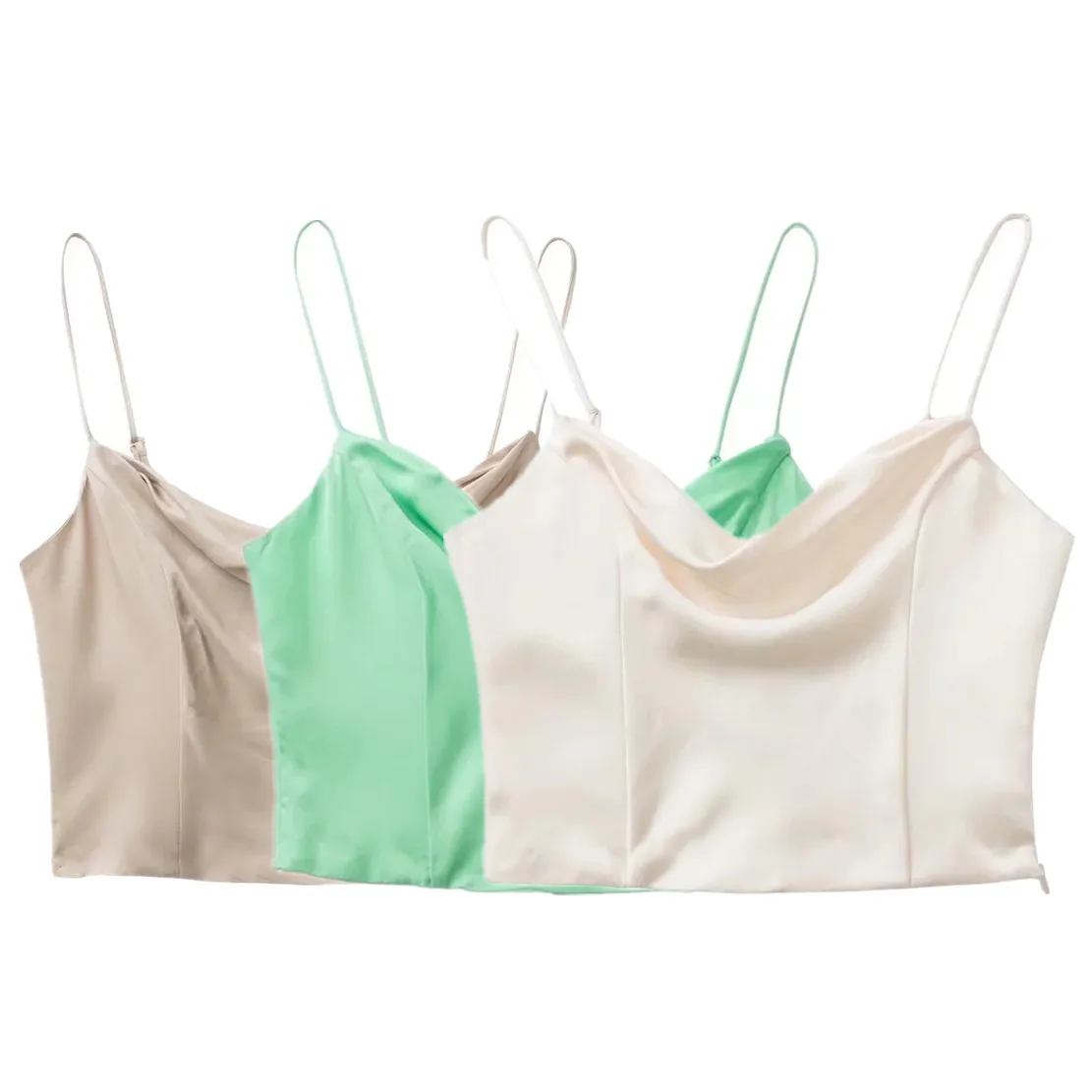 Maxdutti Mulicolor Sexy Short Silk Satin Shirt Casual Blouse Women England Style High Street Vintage Tank Tops
Maxdutti Mulicolor Sexy Short Silk Satin Shirt Casual Blouse Women England Style High Street Vintage Tank Tops