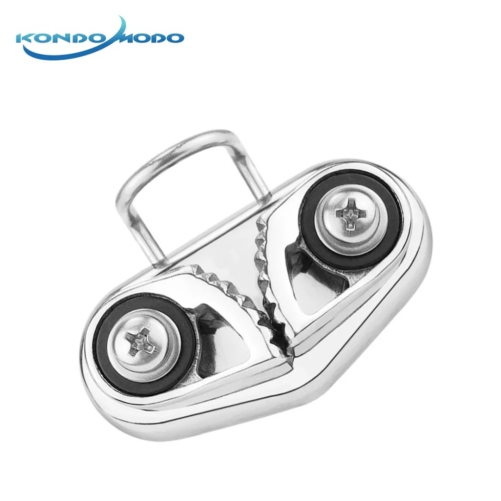 SS 316 Boat Fast Entry Cam Cleat With Wire Leading Ring Boat Cam Cleats Matic Fairlead Marine Sailing Sailboat Kayak Canoe
SS 316 Boat Fast Entry Cam Cleat With Wire Leading Ring Boat Cam Cleats Matic Fairlead Marine Sailing Sailboat Kayak Canoe