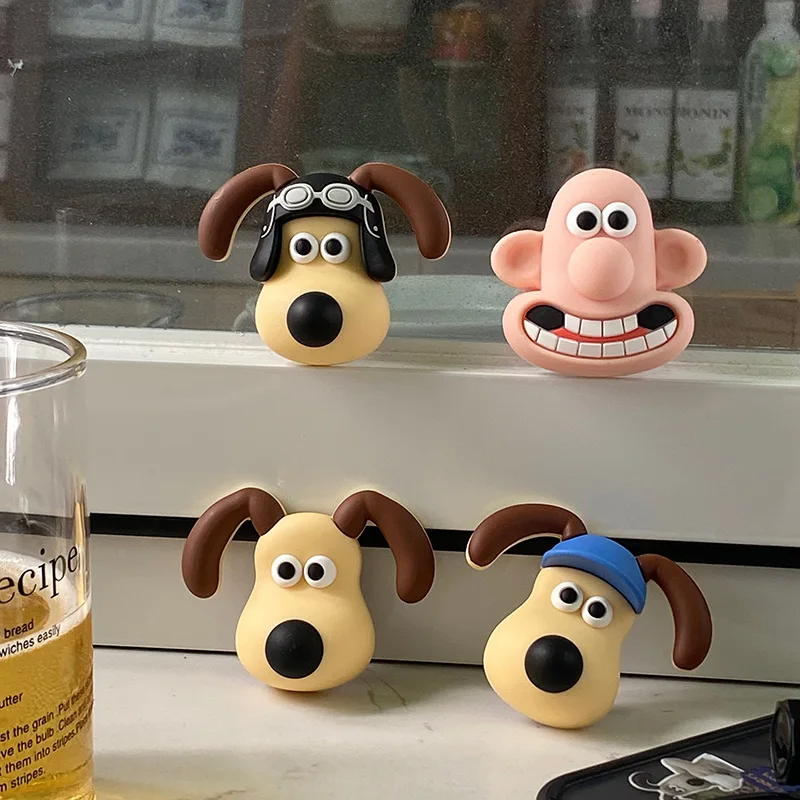 Wallace & gromit мультяшная собака, магнитная наклейка на холодильник, креативное украшение для дома, трехмерные подарки для мальчиков и девочек
Wallace & gromit мультяшная собака, магнитная наклейка на холодильник, креативное украшение для дома, трехмерные подарки для мальчиков и девочек
