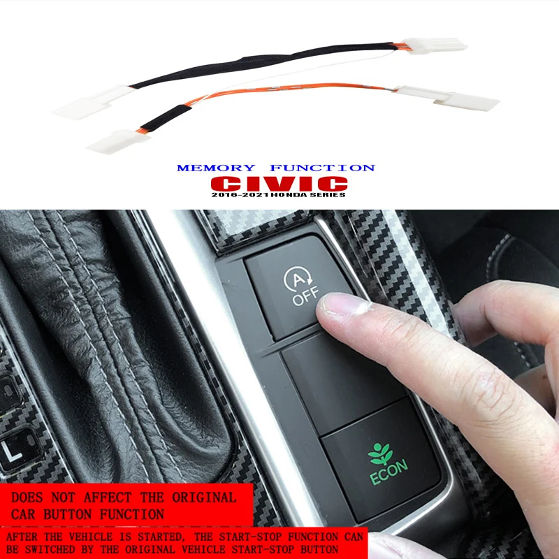 1 Pcs Engine Start-stop Auto-closer For Honda Tenth Generation Civic 2020 2019 2018 2017 2016 Car Modification Car Accessories 
1 Pcs Engine Start-stop Auto-closer For Honda Tenth Generation Civic 2020 2019 2018 2017 2016 Car Modification Car Accessories