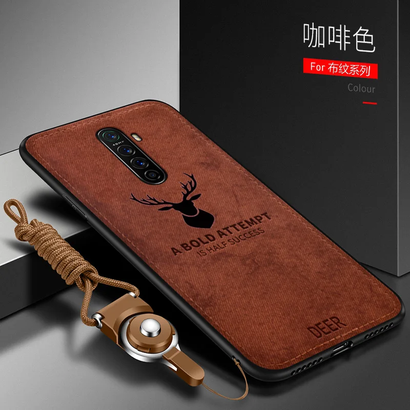 For OPPO Realme X2 Pro Case Luxury Soft Silicone+Hard fabric Deer Slim Protective Back Cover Case for realme x2 pro x2pro shell
For OPPO Realme X2 Pro Case Luxury Soft Silicone+Hard fabric Deer Slim Protective Back Cover Case for realme x2 pro x2pro shell