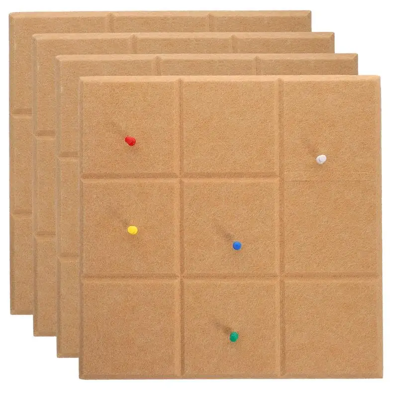 4pcs Felt Self-Adhesive Background Wall Photo Board Display Picture Board Wall Board Notice Pin Board Memo Notice Board
4pcs Felt Self-Adhesive Background Wall Photo Board Display Picture Board Wall Board Notice Pin Board Memo Notice Board