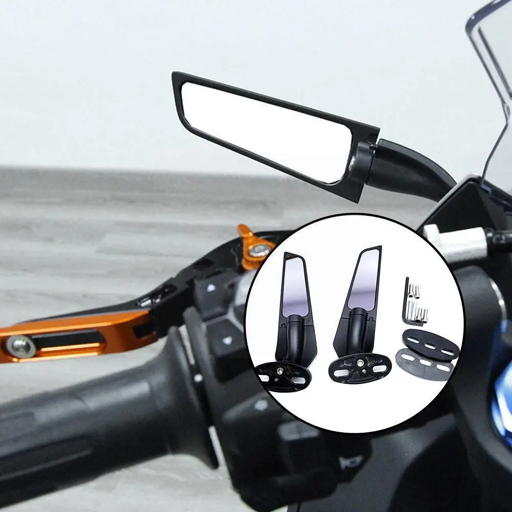 Universal Motorcycle Handlebar Rear View Mirror Bike Side Mirror Aluminum Refitting Reverse Mirror For Accesso N5d8
Universal Motorcycle Handlebar Rear View Mirror Bike Side Mirror Aluminum Refitting Reverse Mirror For Accesso N5d8