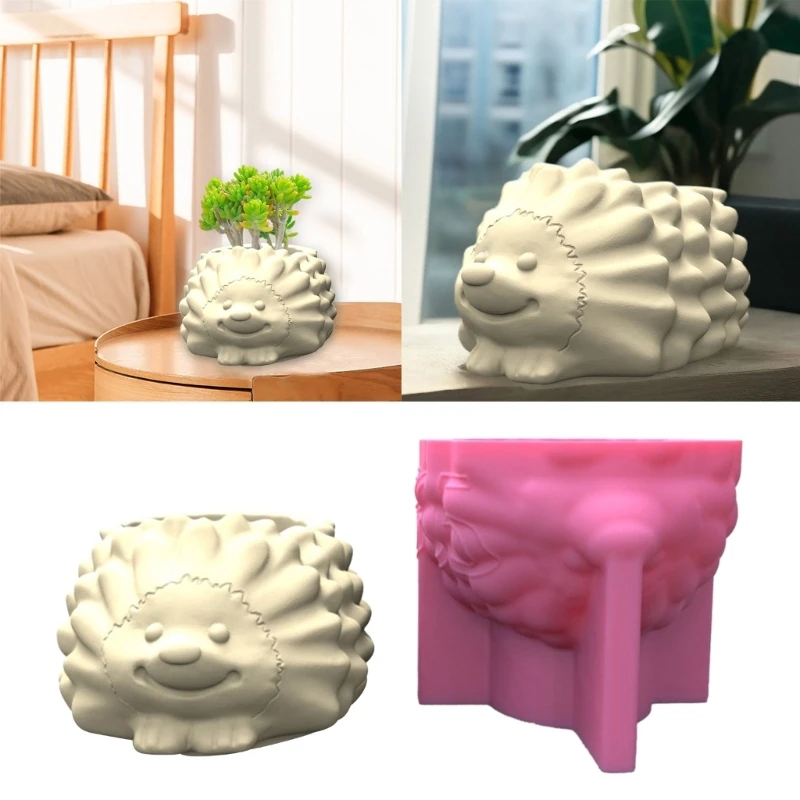 Silicone Mold 3D Hedgehog Flower Pot Mould DIY Handmade Crafts Plaster Candle Crystal Epoxy Resin Mold for Home Decors
Silicone Mold 3D Hedgehog Flower Pot Mould DIY Handmade Crafts Plaster Candle Crystal Epoxy Resin Mold for Home Decors
