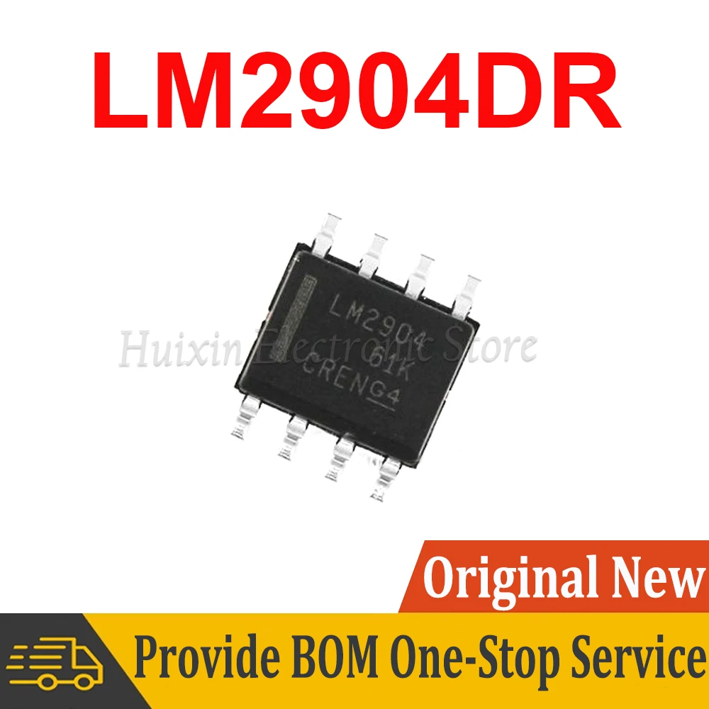 

5PCS LM2904DR SOP8 LM2904D LM2904 2904 SOP SMD New and Original IC Chipset