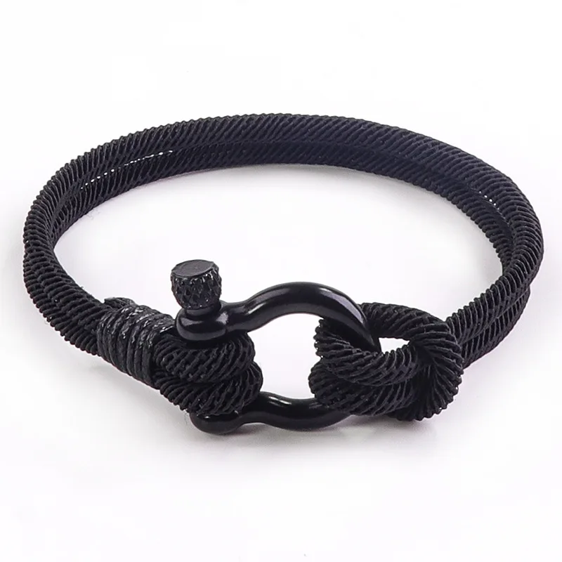 New Popular Milan Rope Bracelet Versatile Stainless Steel U-shaped Bracelet Men's Horseshoe Bracelet charm bracelet retro boho
New Popular Milan Rope Bracelet Versatile Stainless Steel U-shaped Bracelet Men's Horseshoe Bracelet charm bracelet retro boho