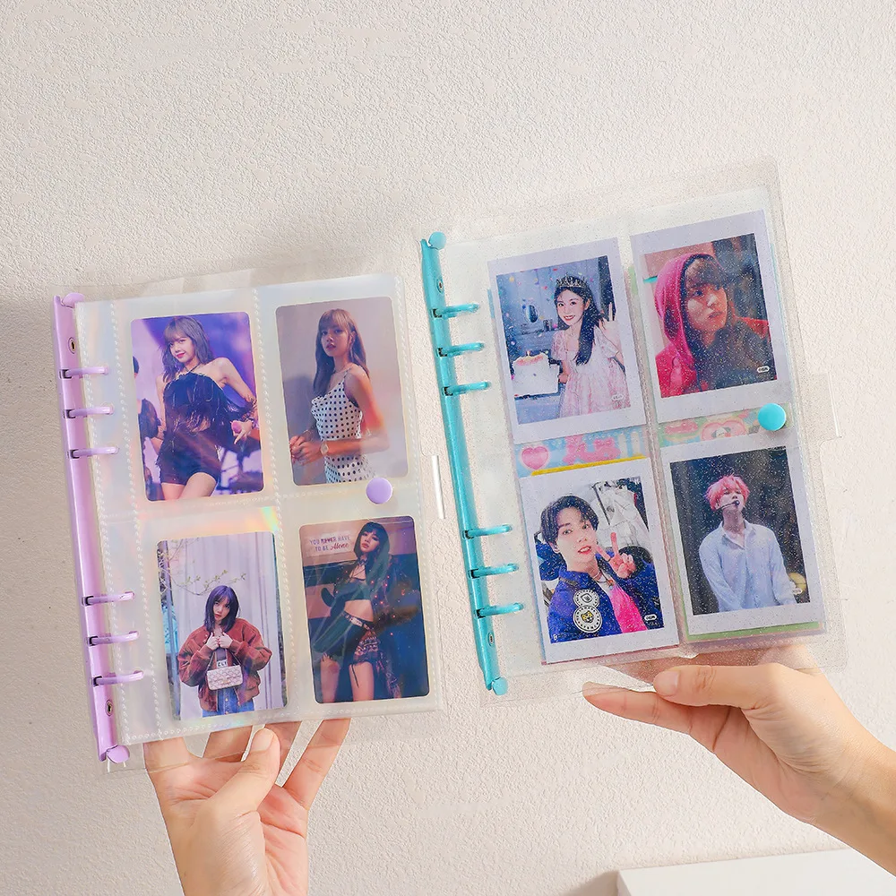 A5 Kpop Binder Photocards Holder DIY Photo Album Card Collect Book Idol Ins Polaroid Scrapbook Journal Student School Stationery
A5 Kpop Binder Photocards Holder DIY Photo Album Card Collect Book Idol Ins Polaroid Scrapbook Journal Student School Stationery