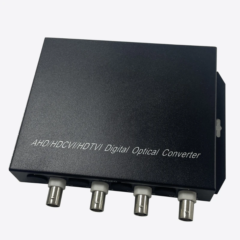4 Channel CVI/TVI/AHD HD 1080P 2 Million Pixels Video 1 Channel RS485 Data BNC To Fiber Video Digital Optical Converter
4 Channel CVI/TVI/AHD HD 1080P 2 Million Pixels Video 1 Channel RS485 Data BNC To Fiber Video Digital Optical Converter