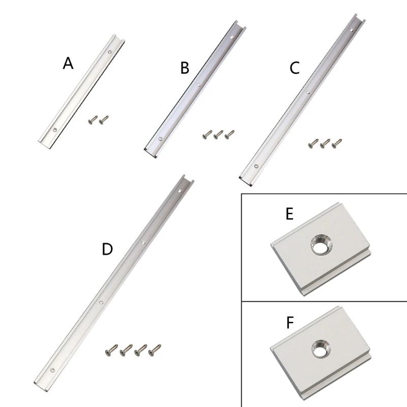 4 Sizes Aluminium Alloy T-Slot Track Miter Portable 30-60cm T-tracks Slot Miter Fitting for Woodworking Carpenter Tool
4 Sizes Aluminium Alloy T-Slot Track Miter Portable 30-60cm T-tracks Slot Miter Fitting for Woodworking Carpenter Tool